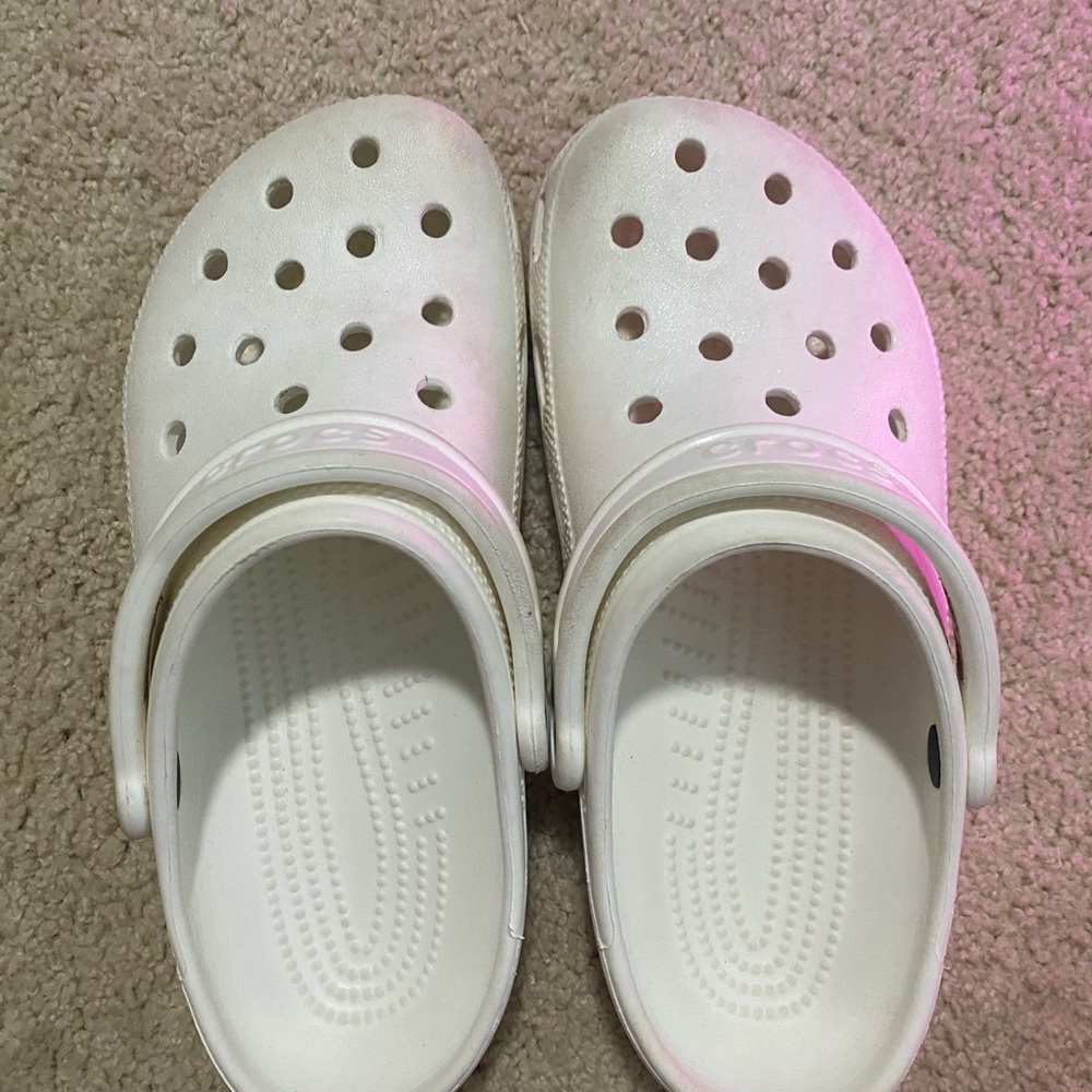 White crocs